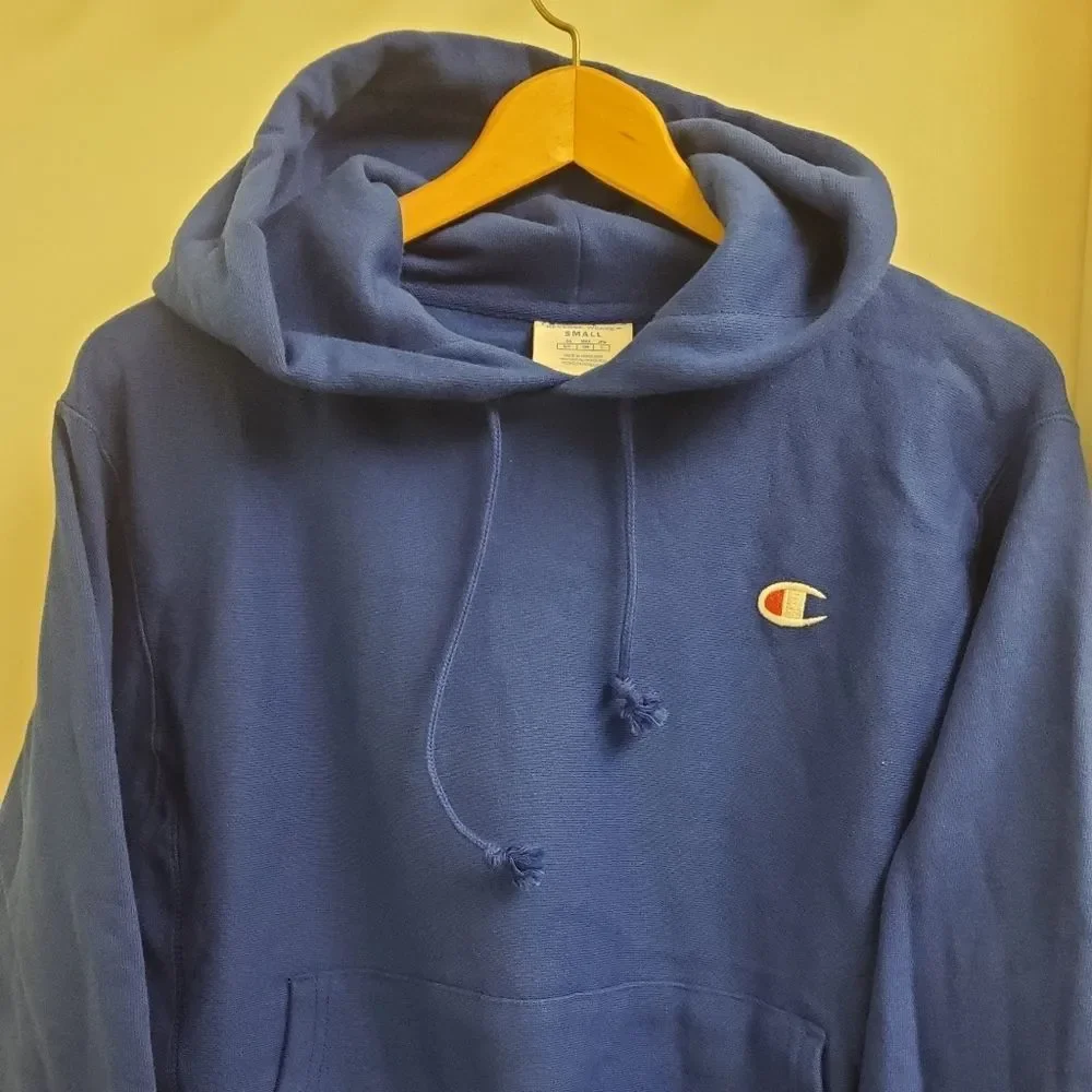 New men's champion hoodie size small_6